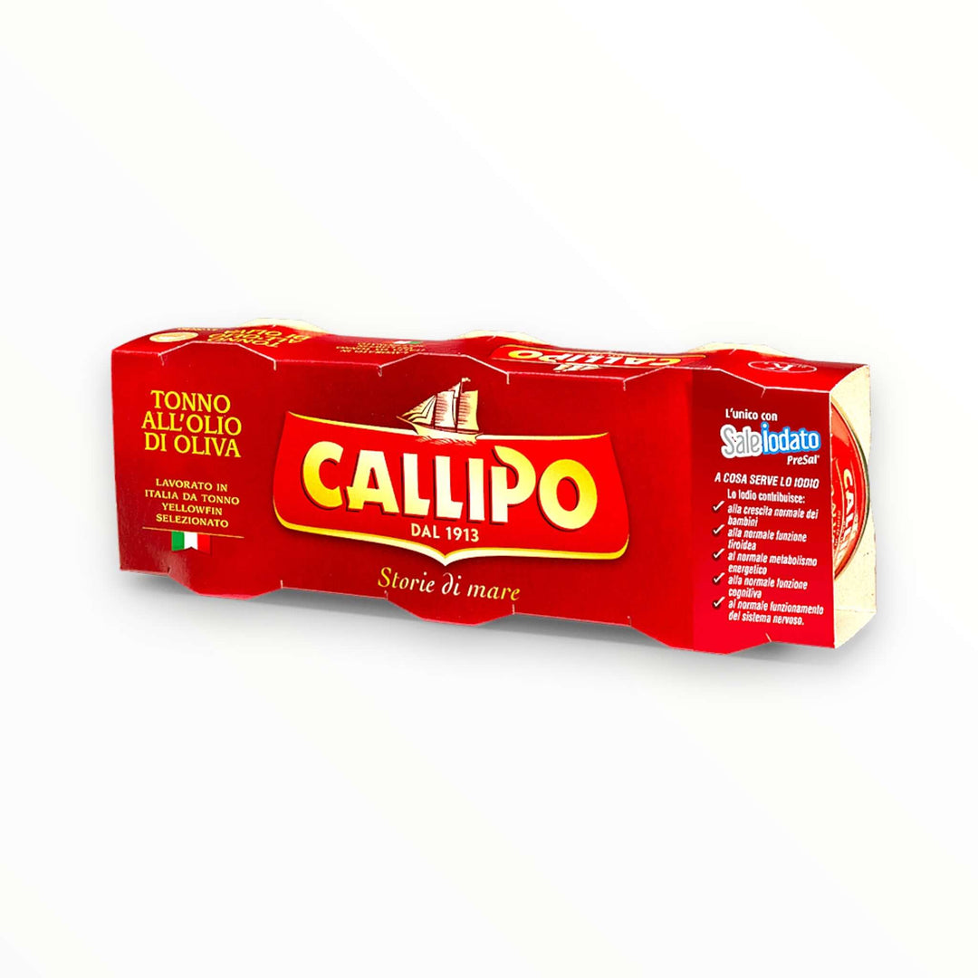 Tonno Callipo à l'huile d'olive 3x80g